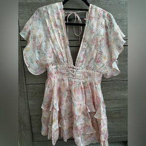 Storia Pink Mini Dress